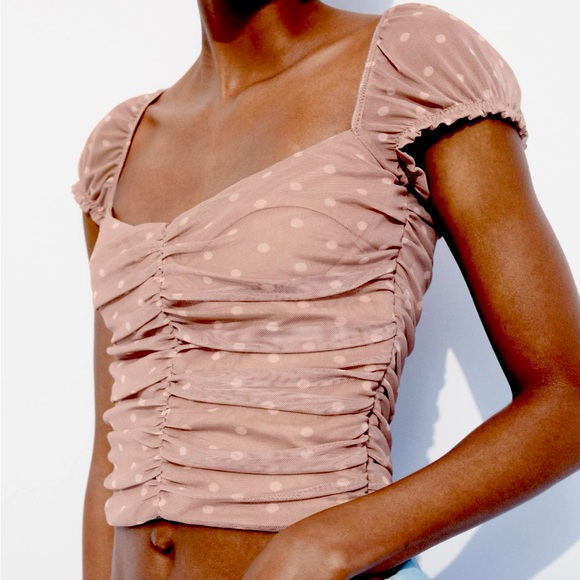 Zara Tops - NWT - Zara Women Crop Top - Super Cute!